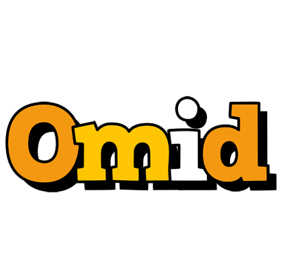 Omid cartoon logo