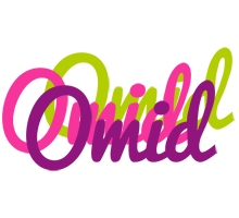 Omid flowers logo