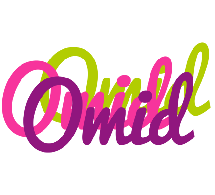 Omid flowers logo