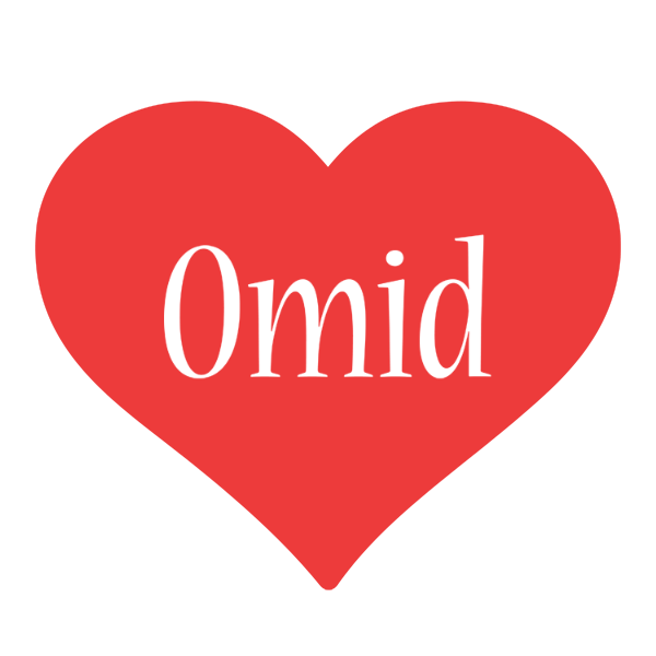 Omid love logo