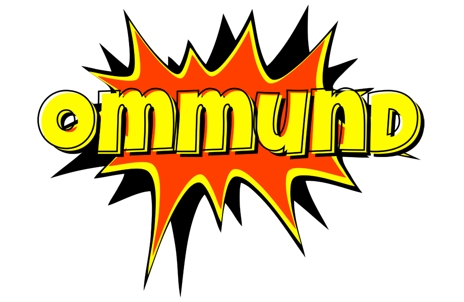 Ommund bazinga logo