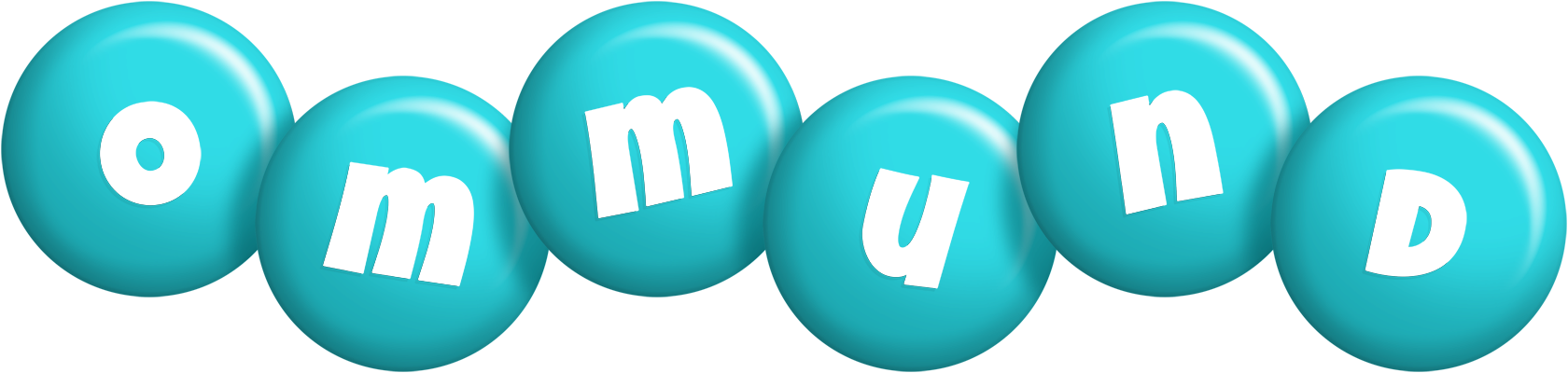Ommund candy-azur logo