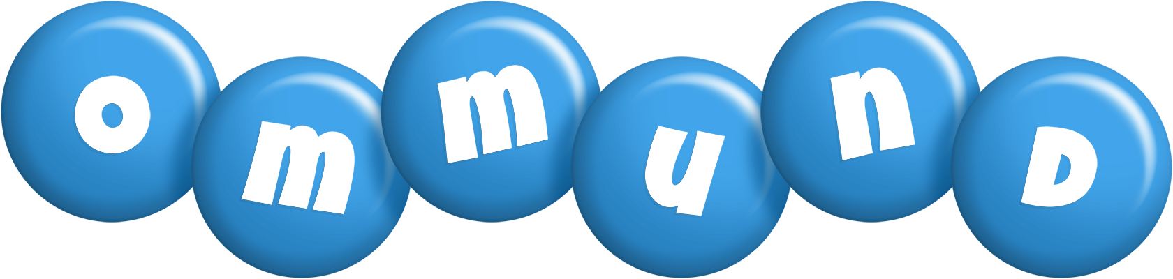 Ommund candy-blue logo