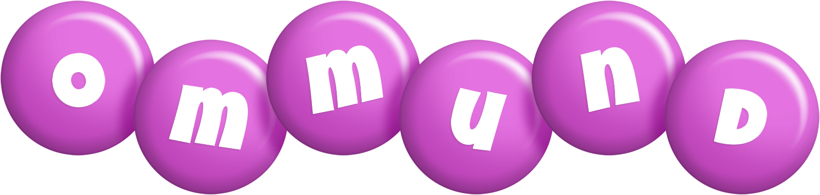 Ommund candy-purple logo