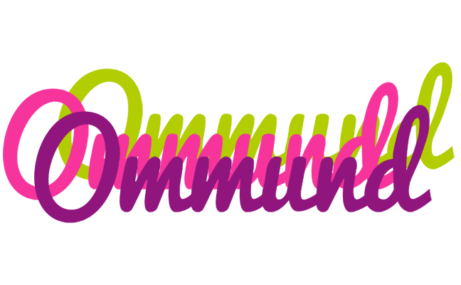 Ommund flowers logo