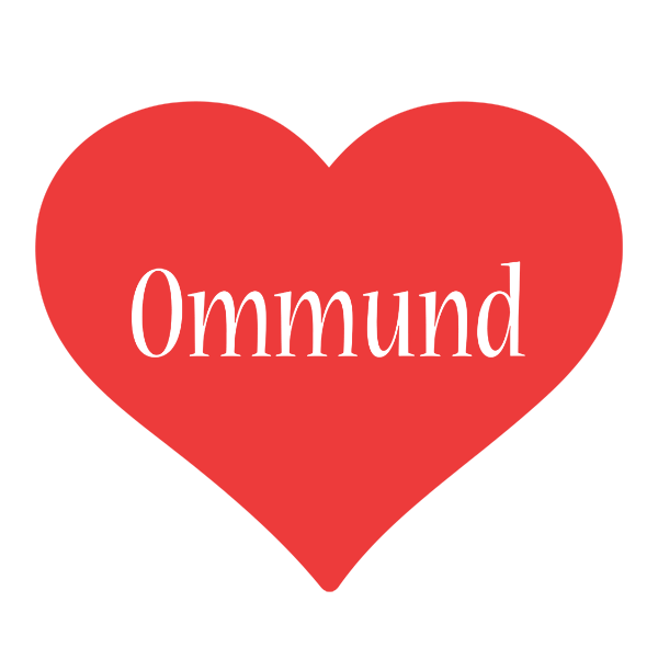 Ommund love logo