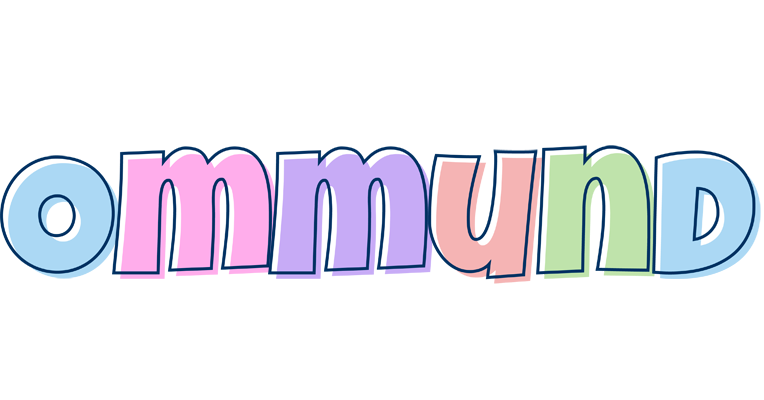 Ommund pastel logo