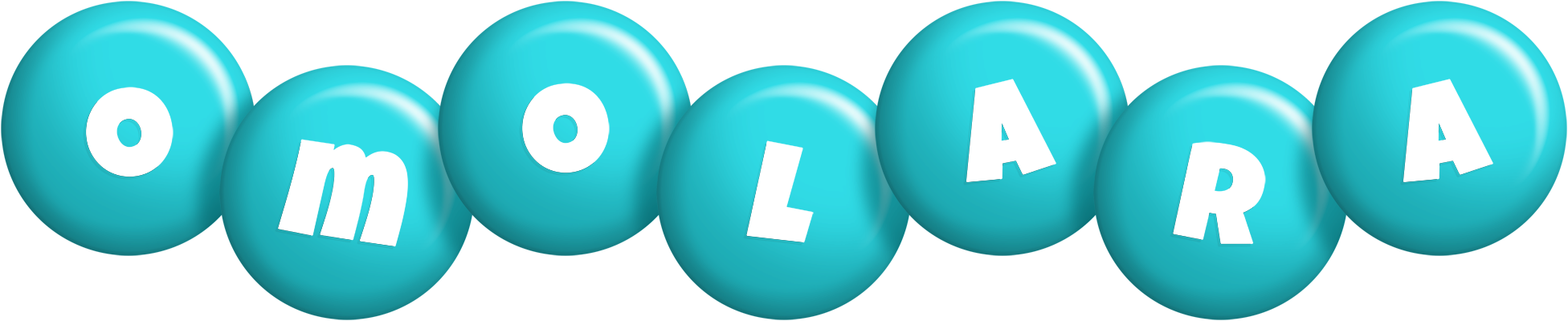 Omolara candy-azur logo