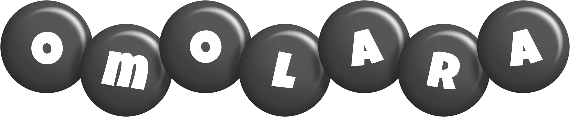 Omolara candy-black logo