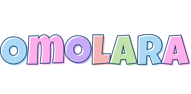 Omolara pastel logo