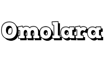 Omolara snowing logo