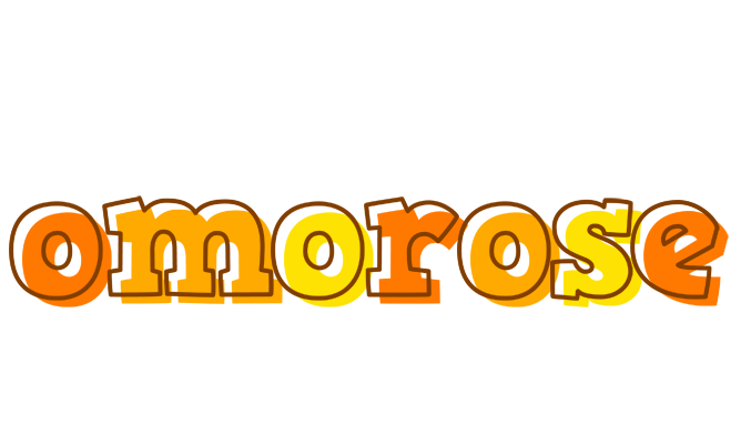 Omorose desert logo