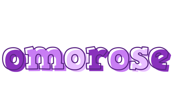 Omorose sensual logo