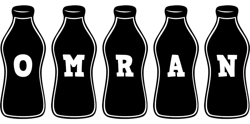 Omran bottle logo