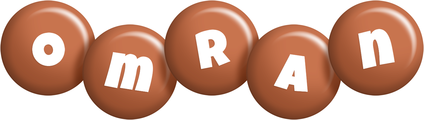 Omran candy-brown logo