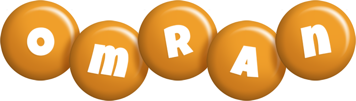 Omran candy-orange logo