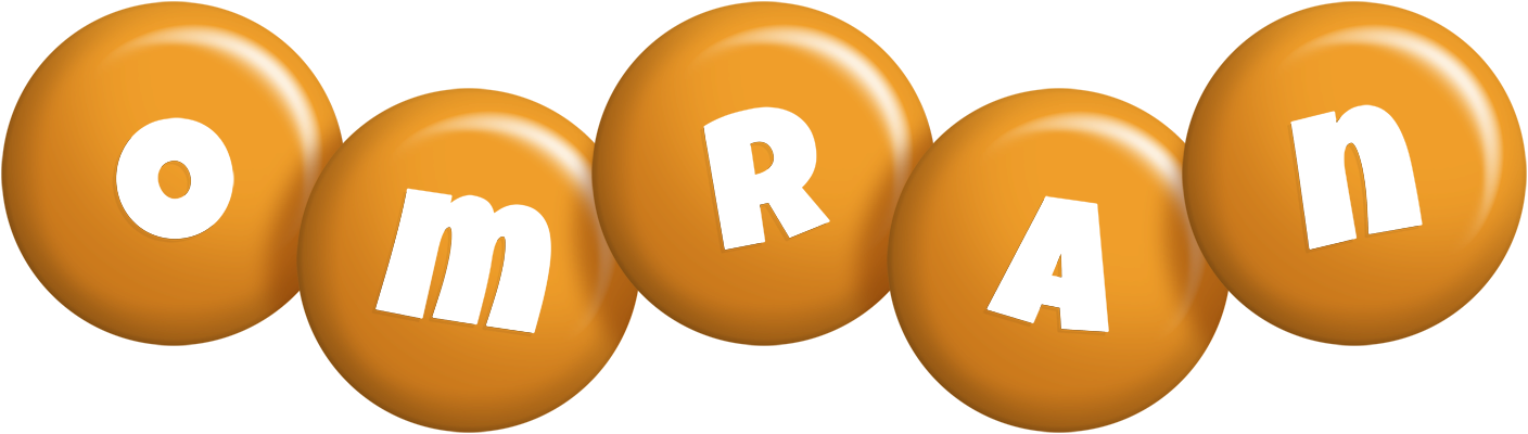 Omran candy-orange logo