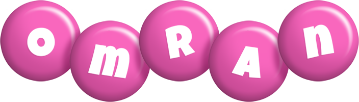 Omran candy-pink logo