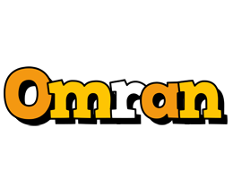 Omran cartoon logo