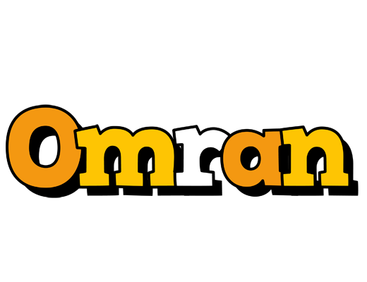 Omran cartoon logo