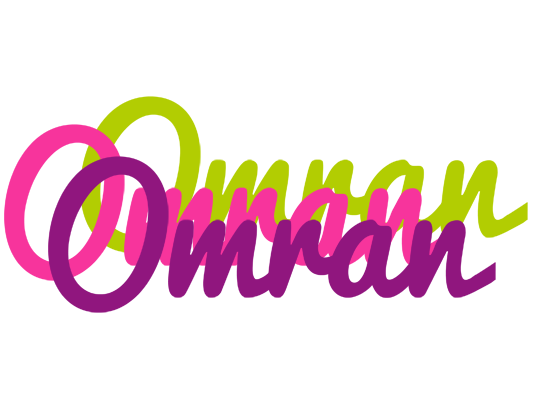 Omran flowers logo