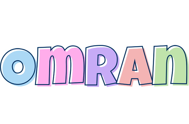Omran pastel logo