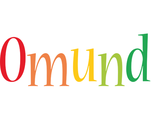 Omund birthday logo