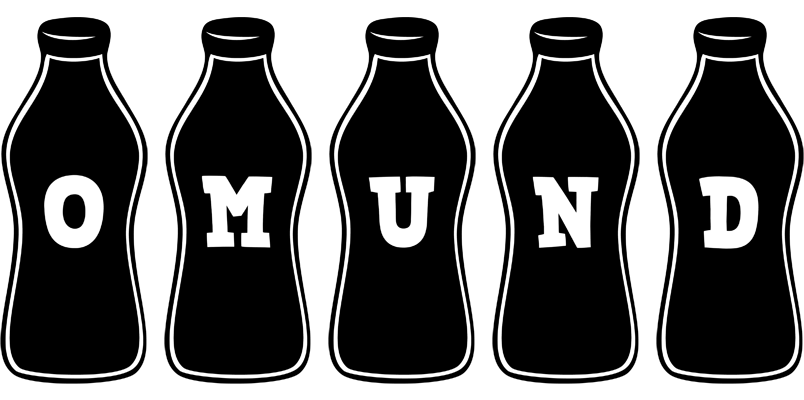 Omund bottle logo