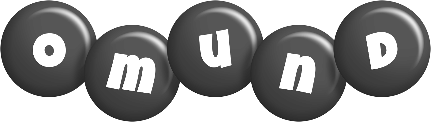 Omund candy-black logo
