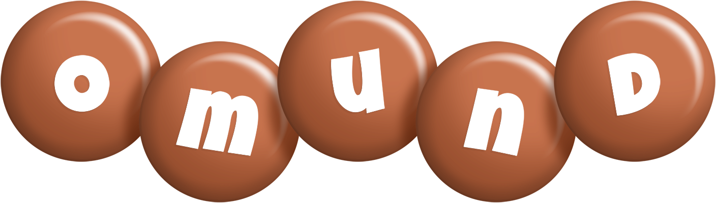 Omund candy-brown logo
