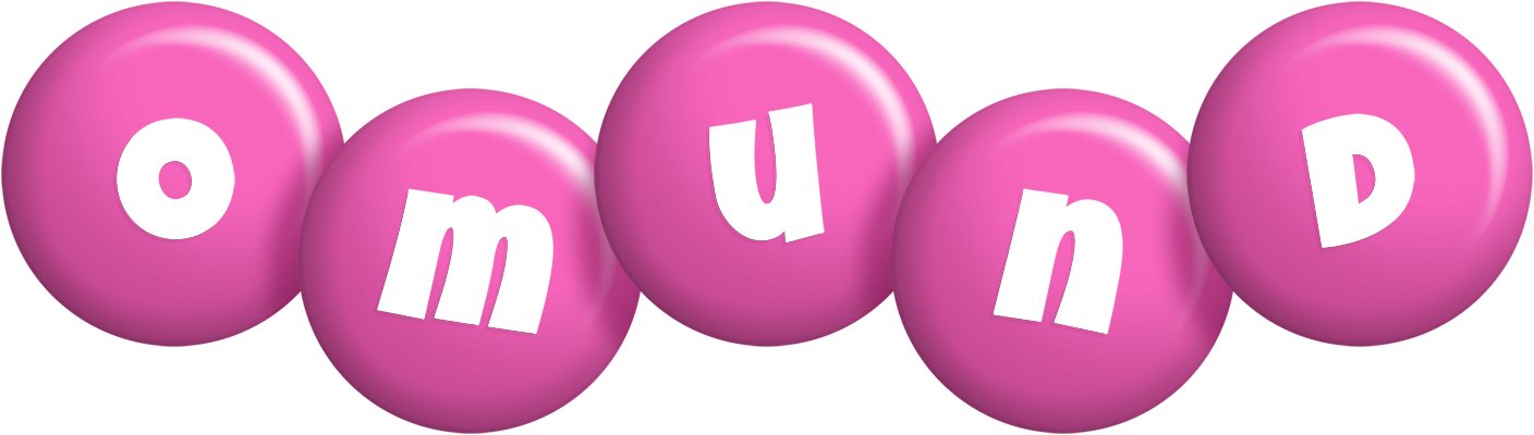 Omund candy-pink logo