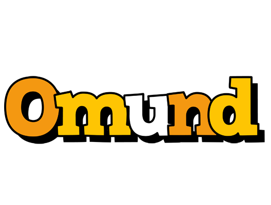 Omund cartoon logo