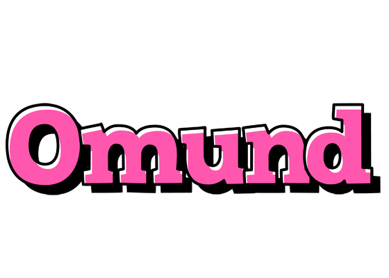 Omund girlish logo