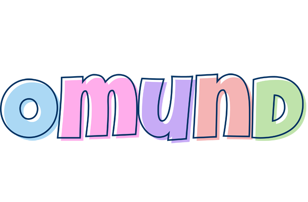 Omund pastel logo
