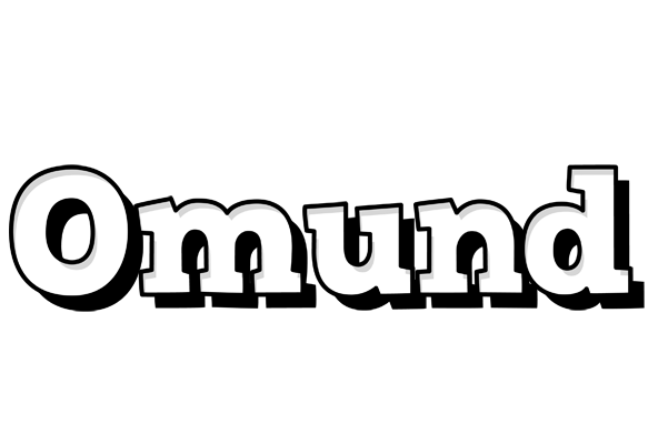 Omund snowing logo
