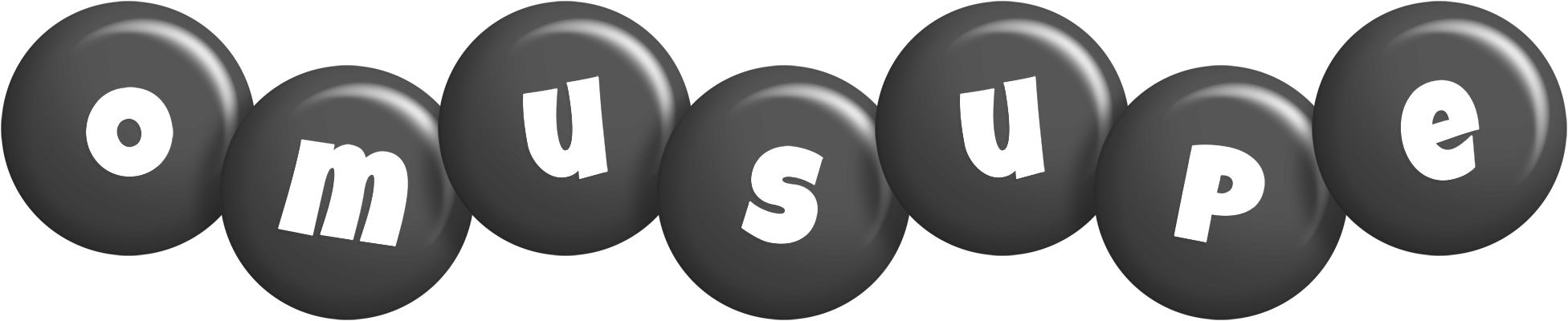 Omusupe candy-black logo