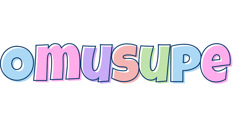 Omusupe pastel logo