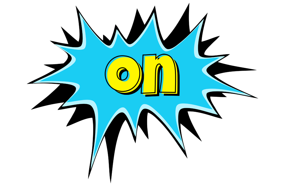 On amazing logo