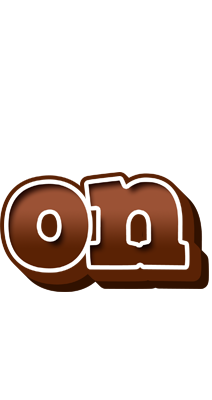 On brownie logo