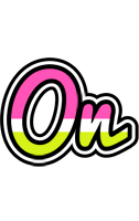 On candies logo