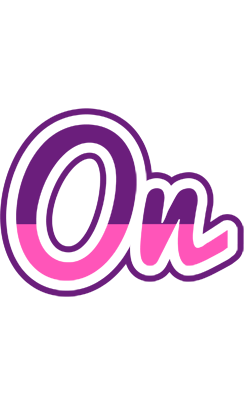 On cheerful logo