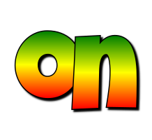 On mango logo