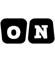 On racing logo