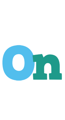 On rainbows logo