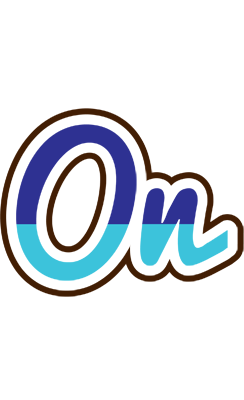 On raining logo