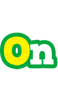 On soccer logo