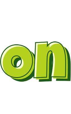 On summer logo