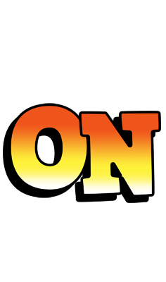 On sunset logo