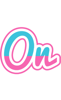On woman logo