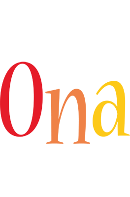 Ona birthday logo